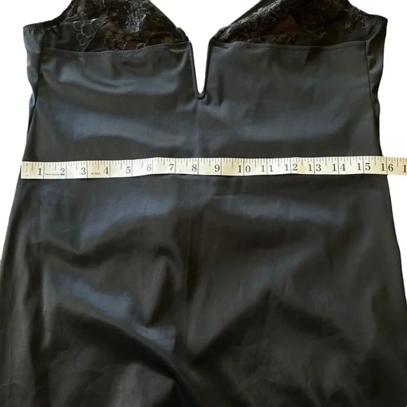 Simone PereleLace and Satin Nightdress Slip Dress